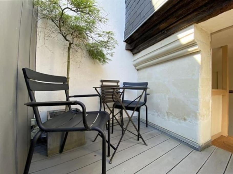 Superbe Studio Avec Terrasse - Cathedrale Nantes Buitenkant foto